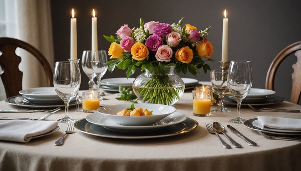 Beauté et élégance : réussir votre décoration de table